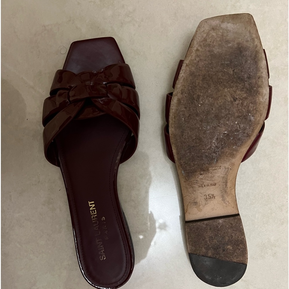 Saint Laurent slides sandals